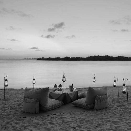 Beach at night